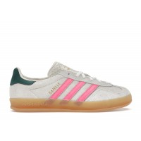Женские adidas Gazelle Indoor White Off White Lucid Pink (W)