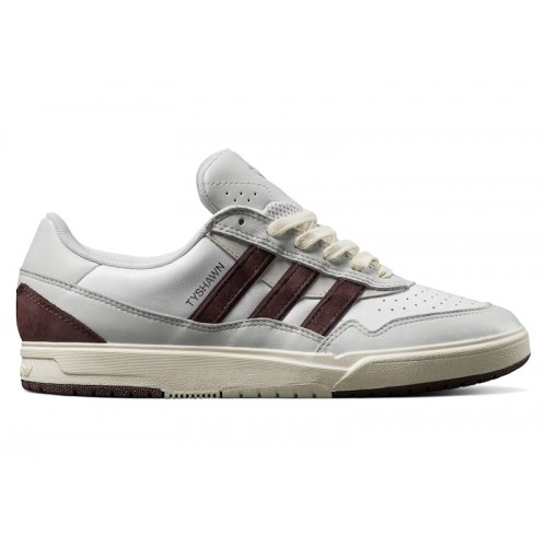 Кроссы adidas Tyshawn II Zach Saraceno White Shadow Brown - мужская сетка размеров