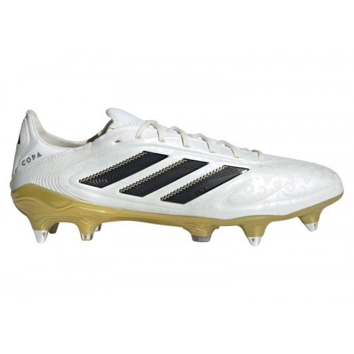 adidas Copa Pure 3 Elite SG Zero Metalic Core Black Gold Metallic - мужская сетка размеров