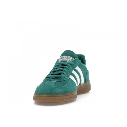 Кроссы adidas Handball Spezial Active Green Off White (W) - женская сетка размеров