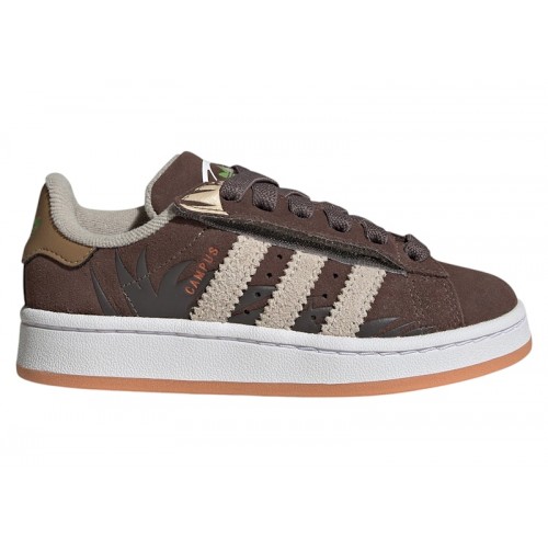 adidas Campus 00s Comfort Closure Disney Brown Bliss Cloud White (PS) - детская сетка размеров