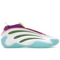 adidas Harden Vol 9 Jalen Williams White Lucid Lime Pink