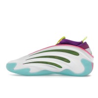 adidas Harden Vol 9 Jalen Williams White Lucid Lime Pink