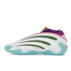 adidas Harden Vol 9 Jalen Williams White Lucid Lime Pink