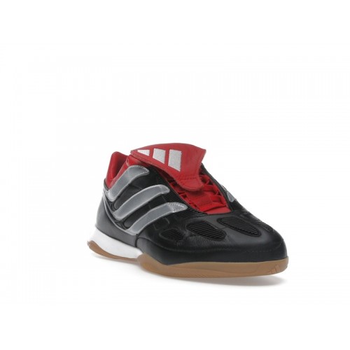 adidas Predator Precision Street Black Silver Vivid Red Made in Germany - мужская сетка размеров