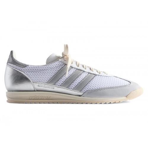 Кроссы adidas SL 72 OG Kith Green Metallic Silver - мужская сетка размеров