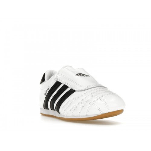 Кроссы adidas Taekwondo White Black (W) - женская сетка размеров