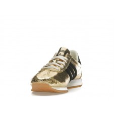 Женские кроссовки adidas Country OG Gold Metallic Black (W)