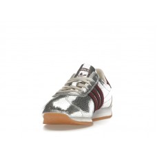 Женские кроссовки adidas Country OG Silver Metallic Maroon (W)