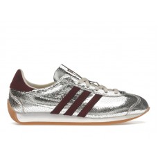 Женские кроссовки adidas Country OG Silver Metallic Maroon (W)