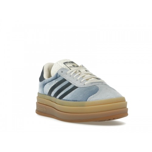 Кроссы adidas Gazelle Bold Preloved Ink Velvet (W) - женская сетка размеров