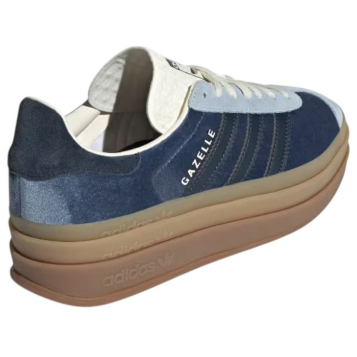 adidas Gazelle Bold Preloved Ink Velvet (W) - женская сетка размеров adidas Gazelle Bold Preloved Ink Velvet (W) - женская сетка размеров