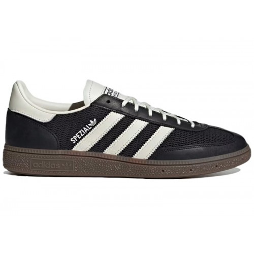 Кроссы adidas Handball Spezial Core Black Ivory - мужская сетка размеров