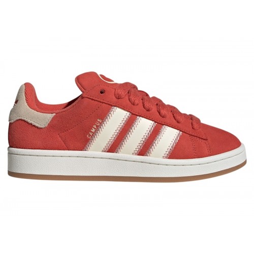 adidas Campus 00s Camp Crew Red Cream White Core White (W) - женская сетка размеров