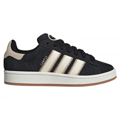 adidas Campus 00s Camp Core Black Cream White Magic Beige (W) - женская сетка размеров