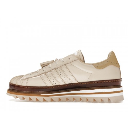 adidas Superstar CLOT By Edison Chen Milk Tea - мужская сетка размеров