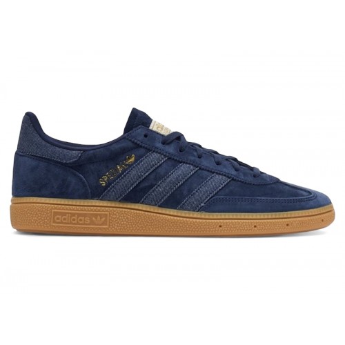 adidas Handball Spezial Shadow Navy Gold Metallic - мужская сетка размеров