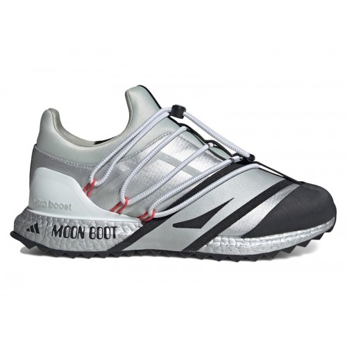 adidas Ultra Boost 1.0 Moon Boot Silver - мужская сетка размеров