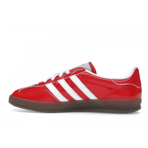 adidas Gazelle Indoor Better Scarlet Patent Leather - мужская сетка размеров