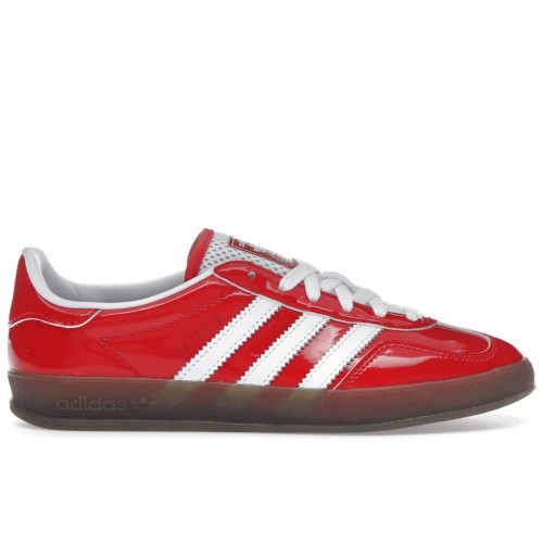 adidas Gazelle Indoor Better Scarlet Patent Leather - мужская сетка размеров