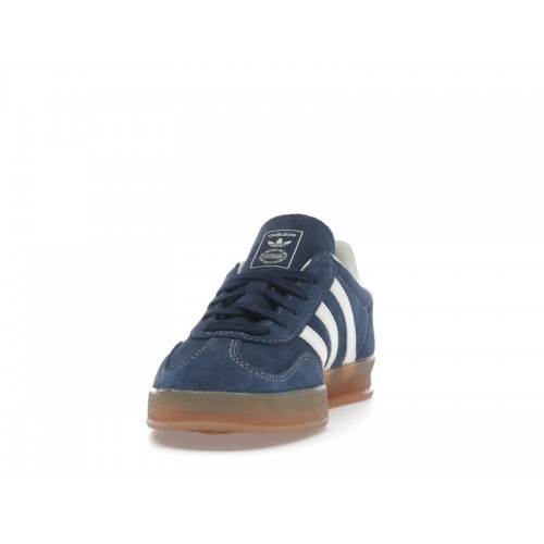 adidas Gazelle Indoor Night Indigo Off White Gold Metallic - мужская сетка размеров