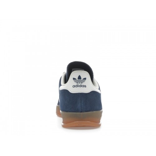 adidas Gazelle Indoor Night Indigo Off White Gold Metallic - мужская сетка размеров