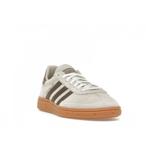Кроссы adidas Handball Spezial Off-White Earth Strata Gum (W) - женская сетка размеров