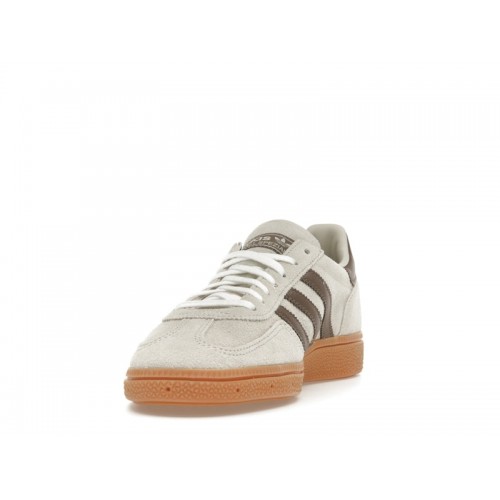 Кроссы adidas Handball Spezial Off-White Earth Strata Gum (W) - женская сетка размеров