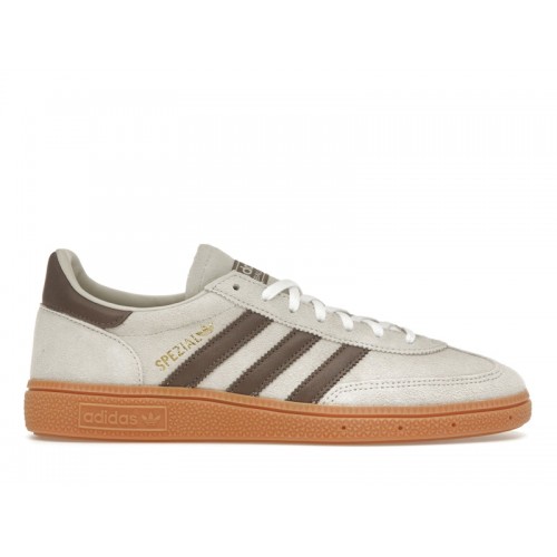 Кроссы adidas Handball Spezial Off-White Earth Strata Gum (W) - женская сетка размеров