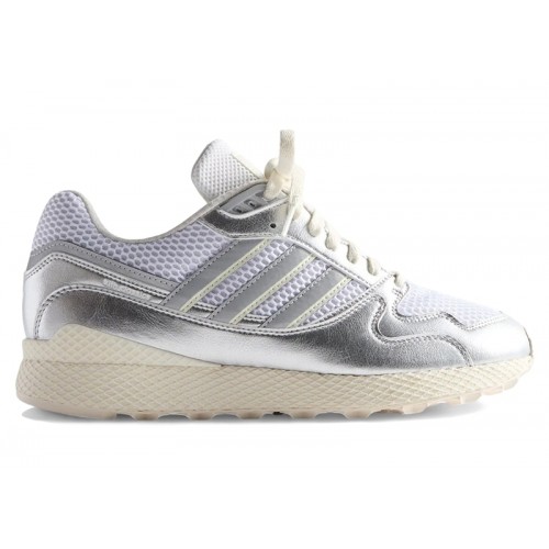 Кроссы adidas Oregon Ultra Tech Kith White Red Silver Metallic - мужская сетка размеров
