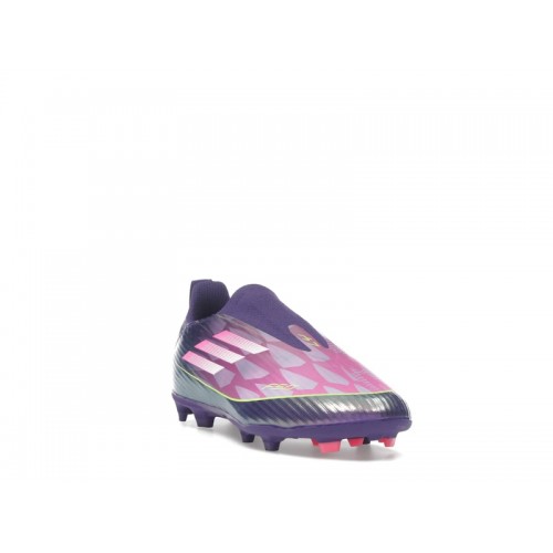 adidas F50 League Laceless FG/MG Lamine Yamal Future Icons Pack (Kids) - детская сетка размеров