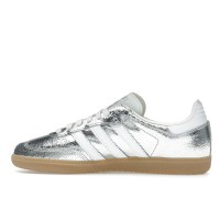Женские adidas Samba OG Silver Metallic Cracked Leather (W)