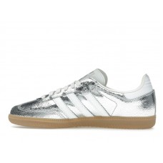 Женские adidas Samba OG Silver Metallic Cracked Leather (W)