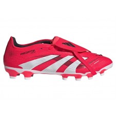 adidas Predator Pro Fold-Over Tongue FG/MG Lucid Red Cloud White Core Black