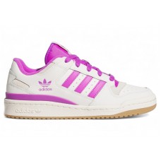 Женские adidas Forum Low CL Cloud White Purple Burst Cream White (W)