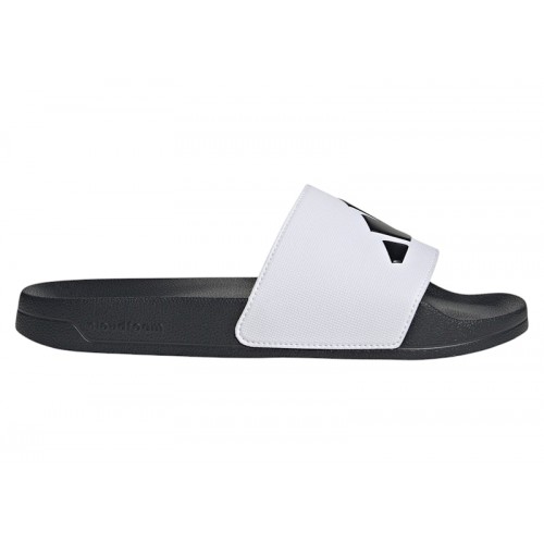 adidas Adilette Shower Slides Cloud White Black - мужская сетка размеров