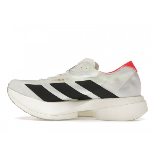 Кроссы adidas Adizero Adios Pro 4 White Black - мужская сетка размеров