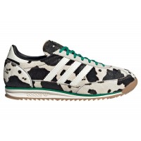 Женские кроссовки adidas SL 72 OG Cow Print Black White (W)