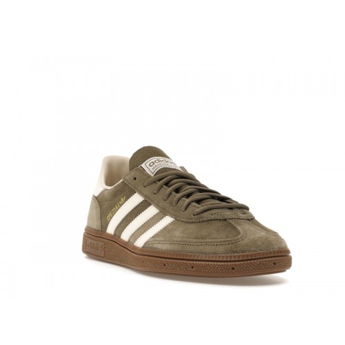 adidas Handball Spezial Olive Strata Cream White - мужская сетка размеров