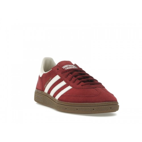 adidas Handball Spezial Burgundy Crew White - мужская сетка размеров