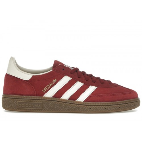 adidas Handball Spezial Burgundy Crew White - мужская сетка размеров