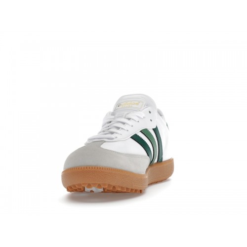 Кроссы adidas Samba Golf Malbon White Green - мужская сетка размеров