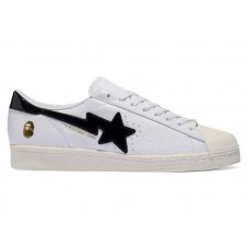 Кроссовки adidas Superstar Vintage Bape White Black