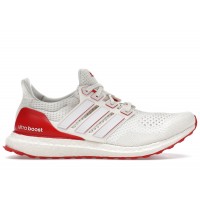 adidas Ultra Boost 1.0 Chalk White Scarlet