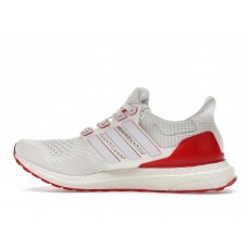 adidas Ultra Boost 1.0 Chalk White Scarlet