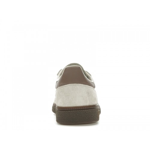 Кроссы adidas Handball Spezial Brown Cream White (W) - женская сетка размеров
