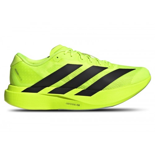 Кроссы adidas Adizero Evo SL Lucid Lemon - мужская сетка размеров