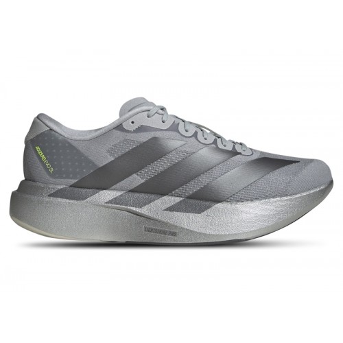 Кроссы adidas Adizero Evo SL Silver Metallic - мужская сетка размеров