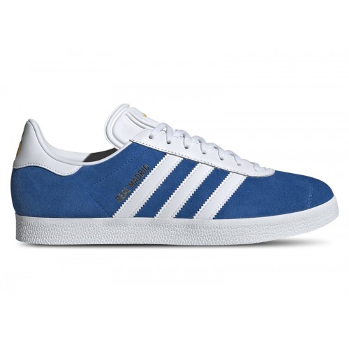 Кроссы adidas Gazelle Real Madrid Third Kit Blue Bird - мужская сетка размеров