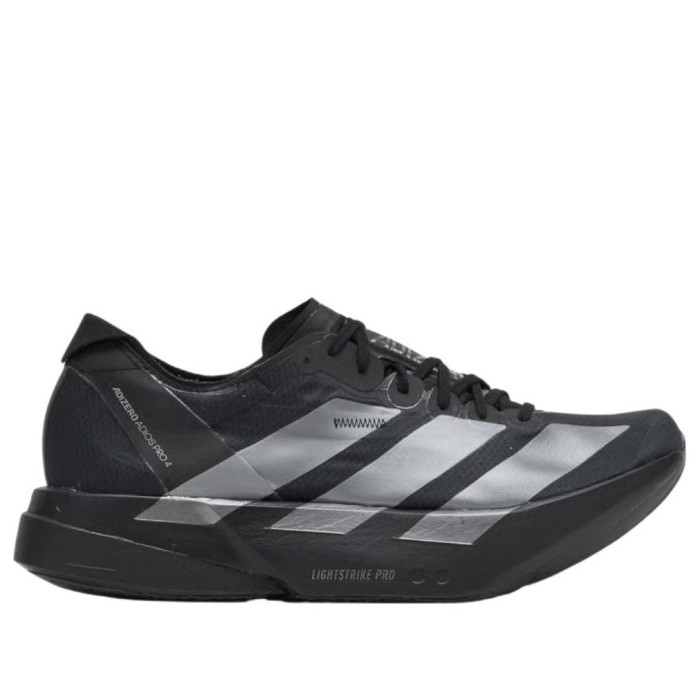 adidas Adizero Adios Pro 4 Core Black Iron Metallic Carbon - мужская сетка размеров adidas Adizero Adios Pro 4 Core Black Iron Metallic Carbon - мужская сетка размеров